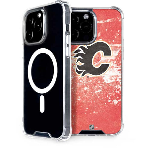 NHL Calgary Flames Frozen iPhone 15 Pro Max MagSafe Case